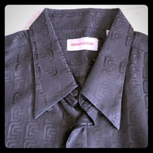Versace Classic Men’s shirt Sz 44 EU or 17.5 XL US